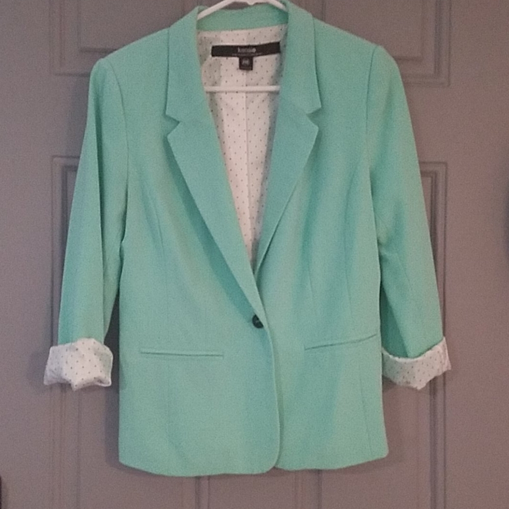 Kensie Mint Blazer